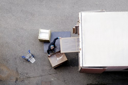 Local removals planning in Kentishtown with moving boxes