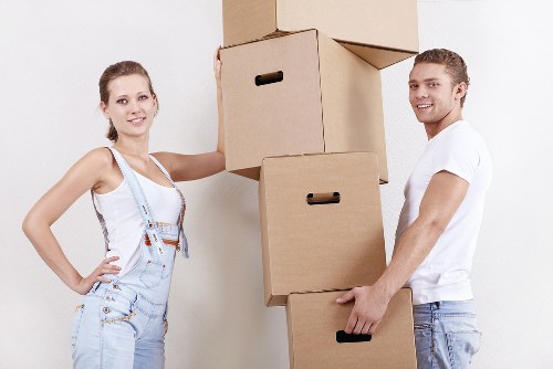 Local removals and storage team handling a move in Kentishtown