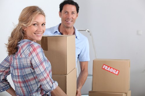 Business inventory stored in a mobile self storage unit